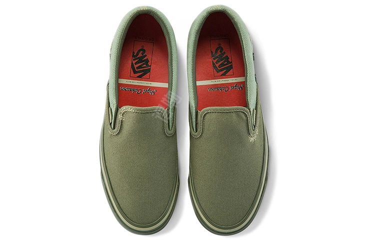 Nigel Cabourn x Vans slip-on Vault OG LX
