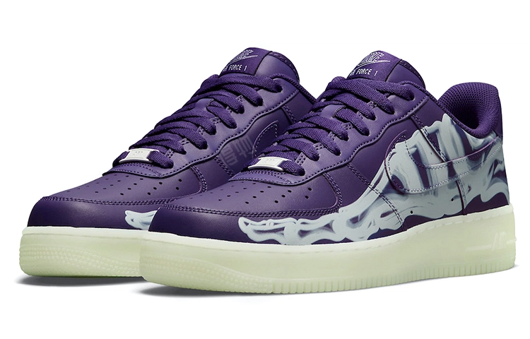 Nike Air Force 1 '07 Skeleton QS "Purple Skeleton"