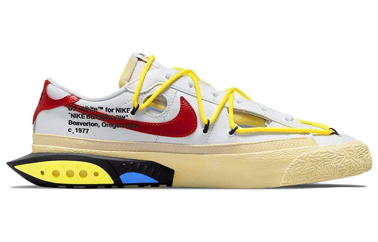 Nike Blazer Low Low '77 "white and university red"