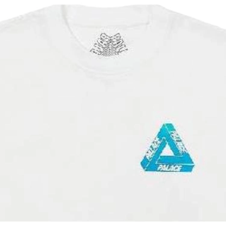 PALACE SS23 Reacto Tri-ferg T-shirt White LogoT