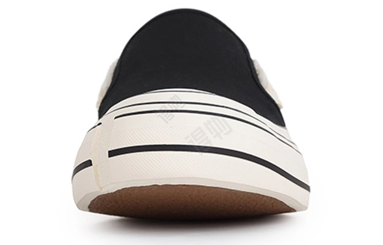 xVESSEL G.O.P. Black Slip On No Laces