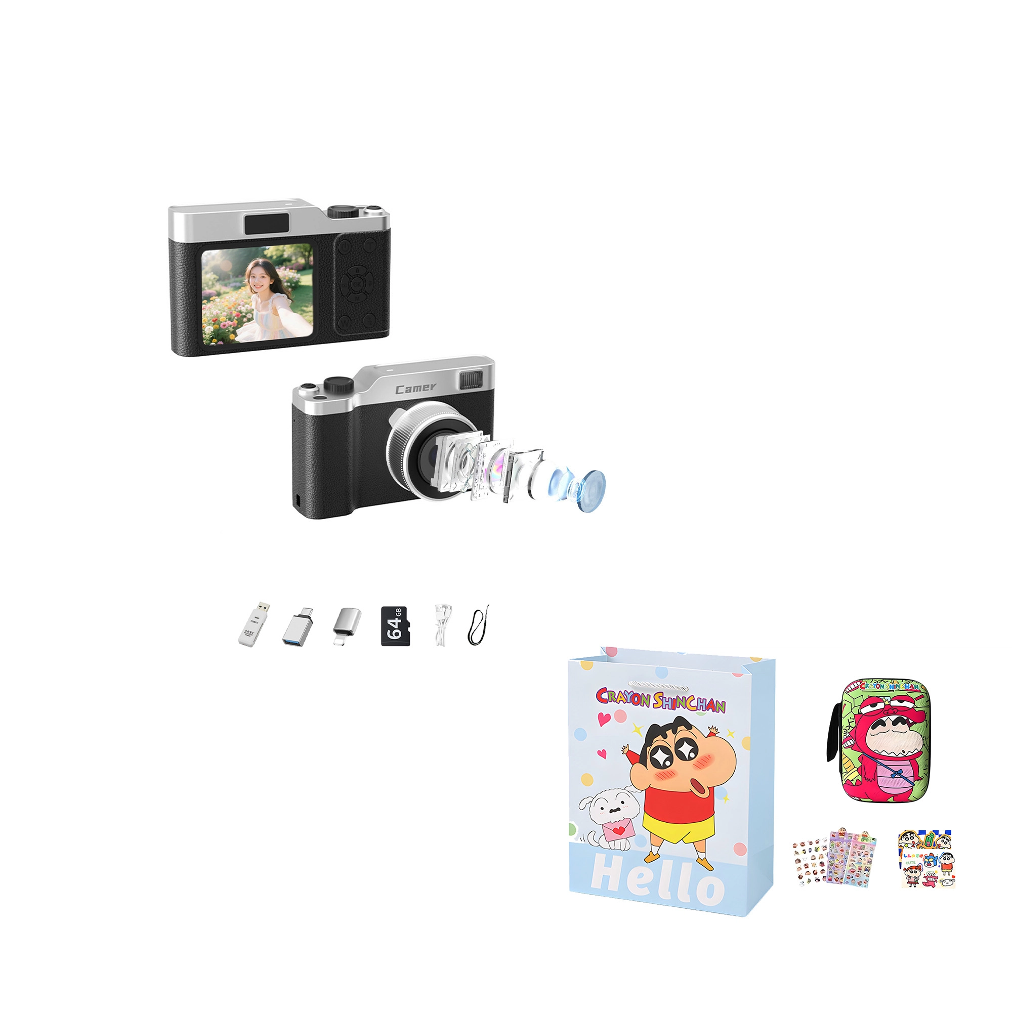 FINMOKBB vlogCCD5000w1080P