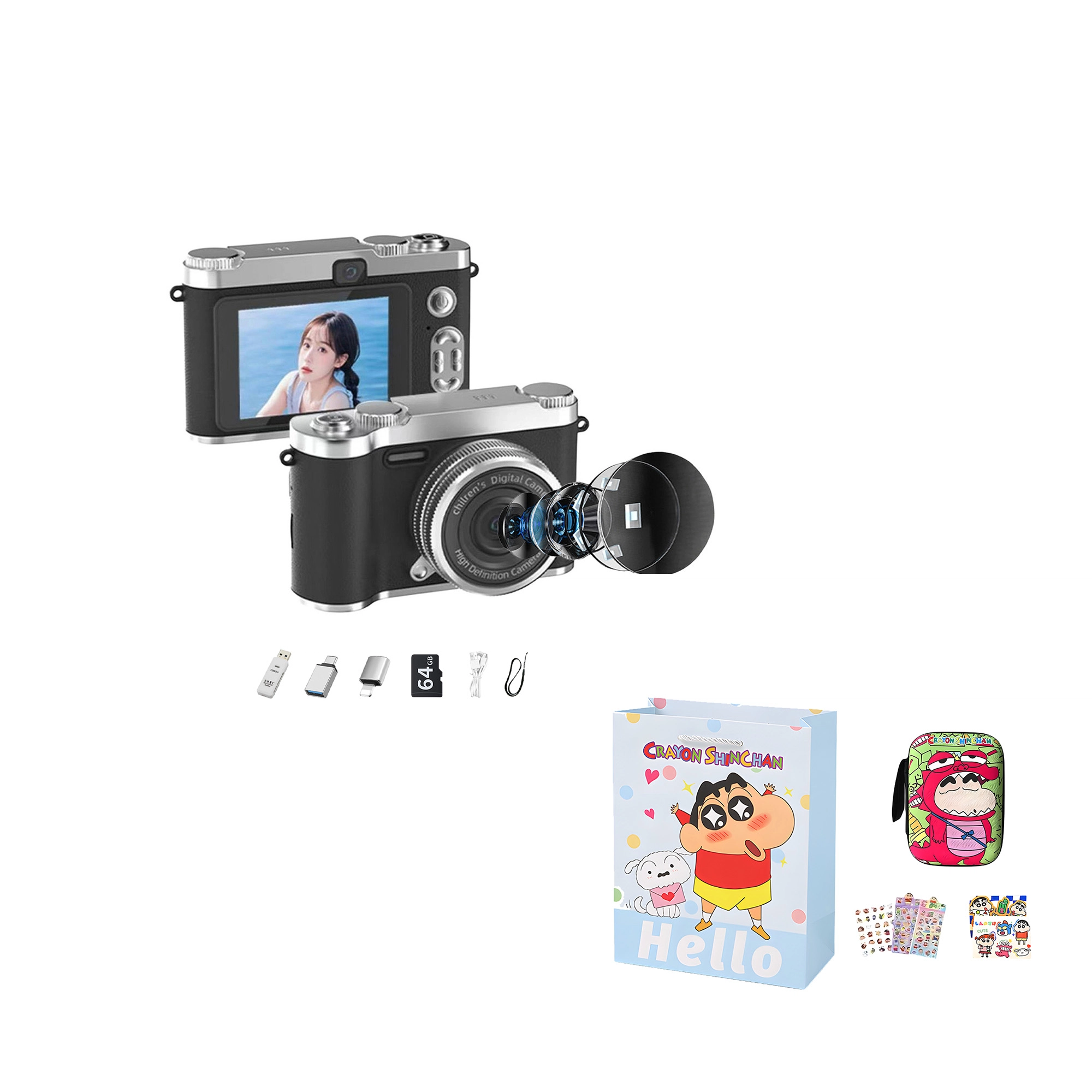 FINMOKBB CCD vlog 5000w1080P
