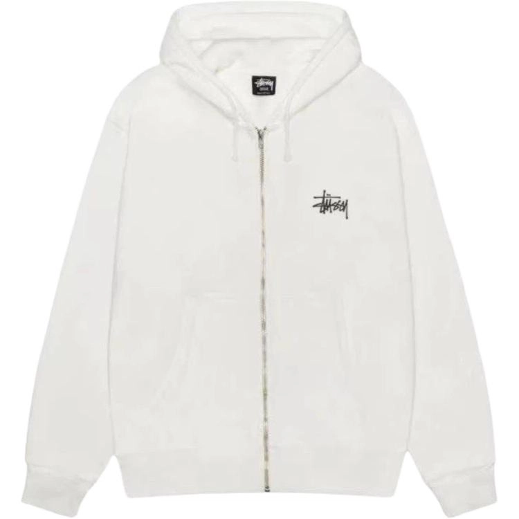 Stussy SS22 Basic Stussy Zip Hood Logo