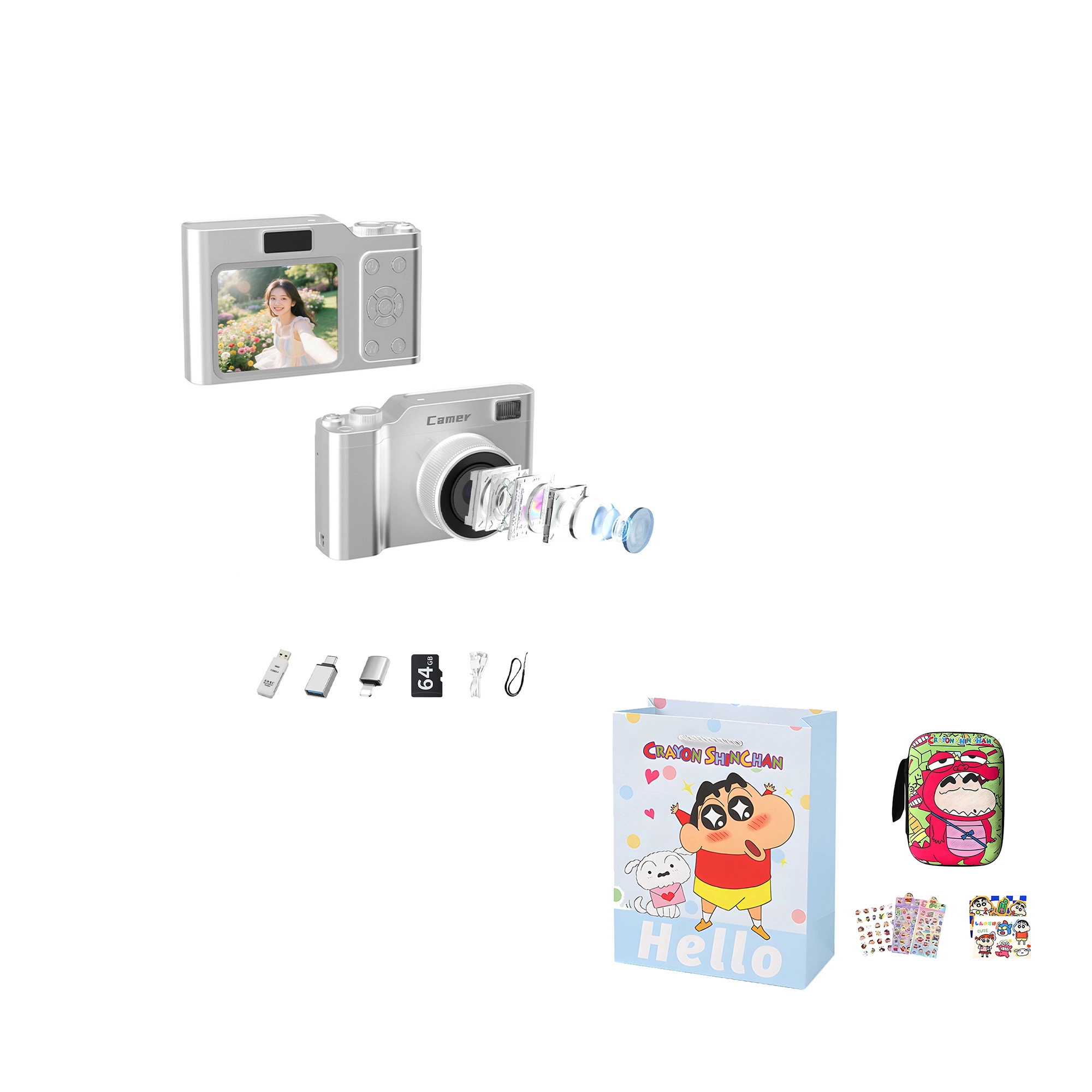 FINMOKBB vlogCCD5000w1080P