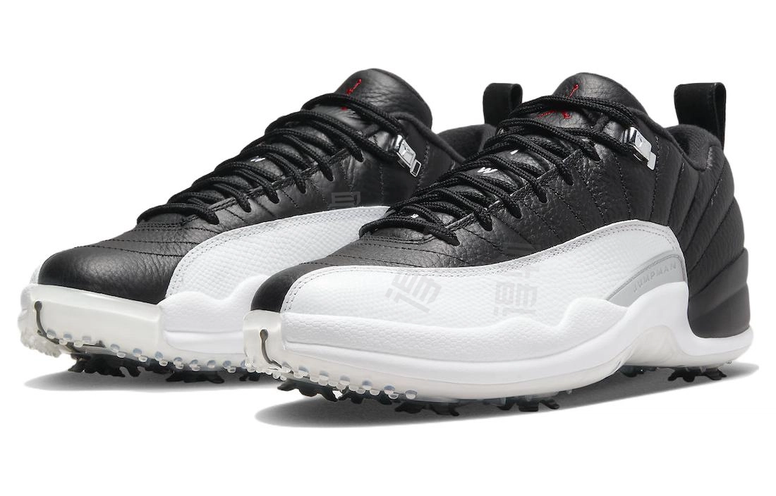 Jordan Air Jordan 12 Low Golf Black and White