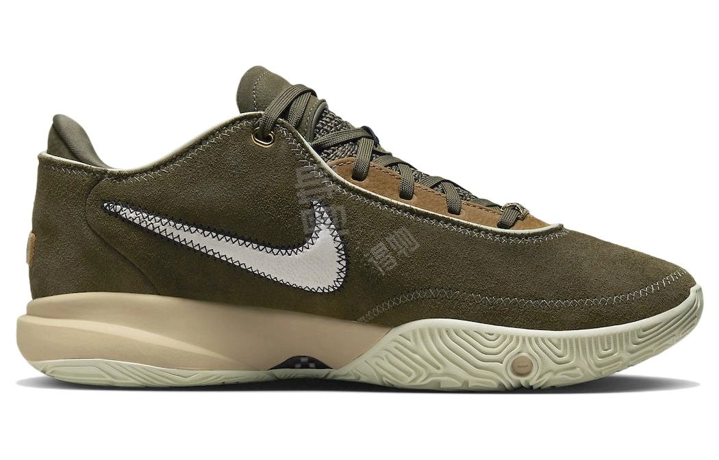 Nike LeBron 20 "Olive Suede"