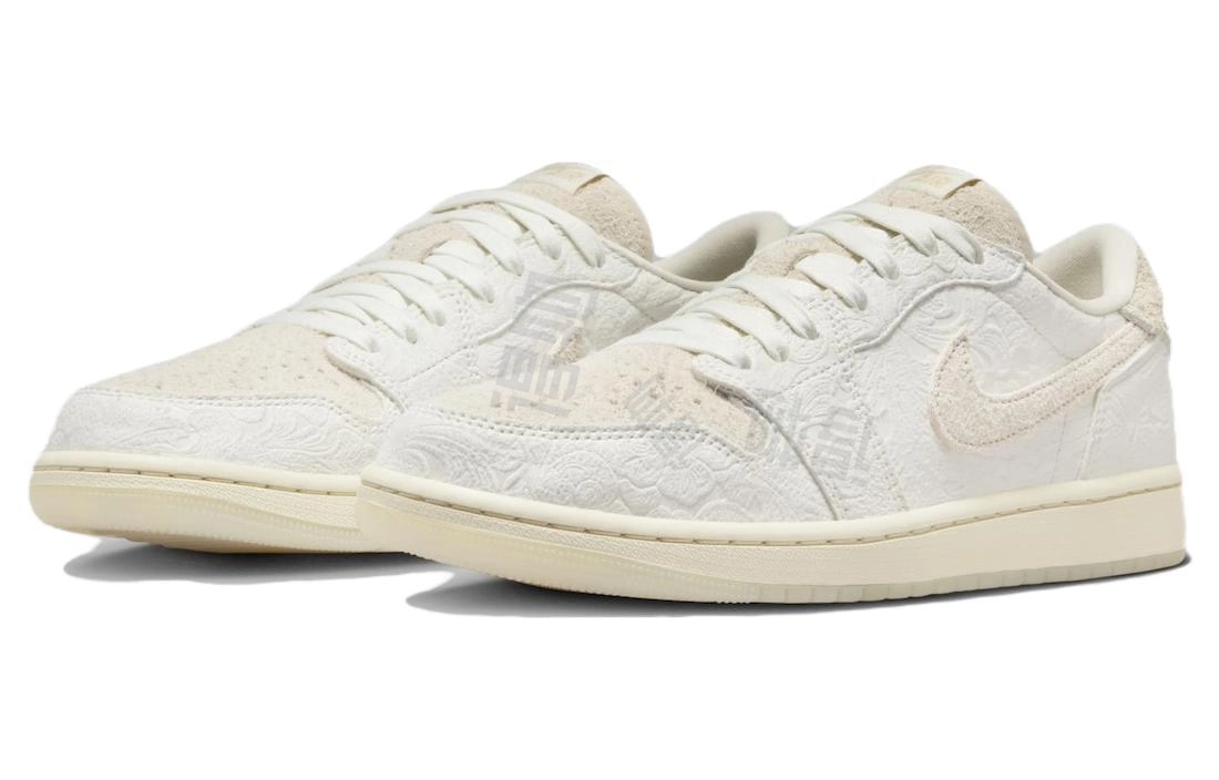 Chris Paul x Jordan Air Jordan 1 Low OG "Light Cream and Sail" PU PE