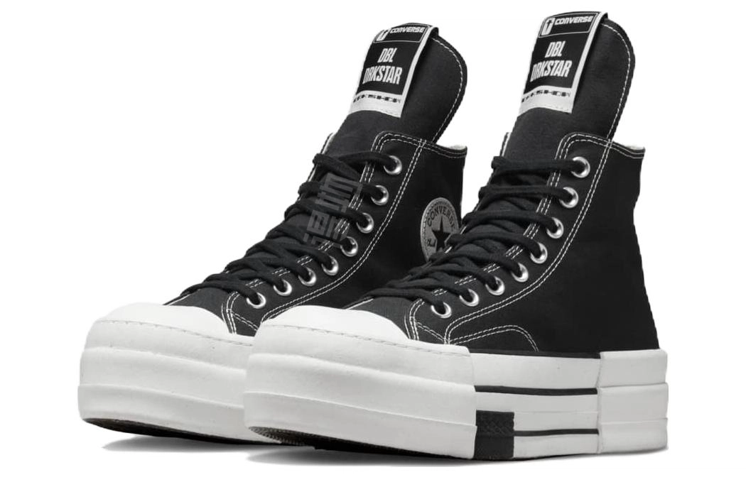 Rick Owens DRKSHDW x Converse DBL Drkstar Chuck 70