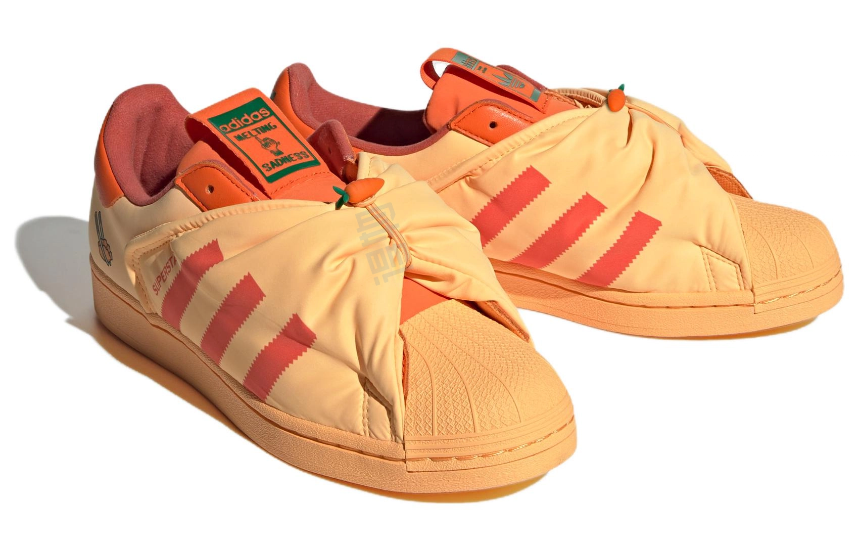 melting sadness x adidas originals Superstar