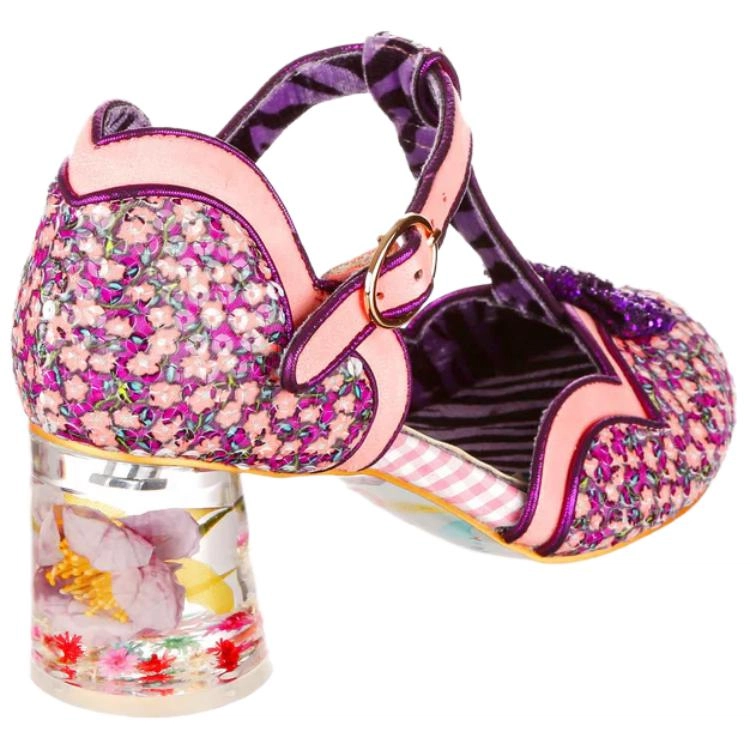IRREGULAR CHOICE Crystal Bloom PU 5.9cm
