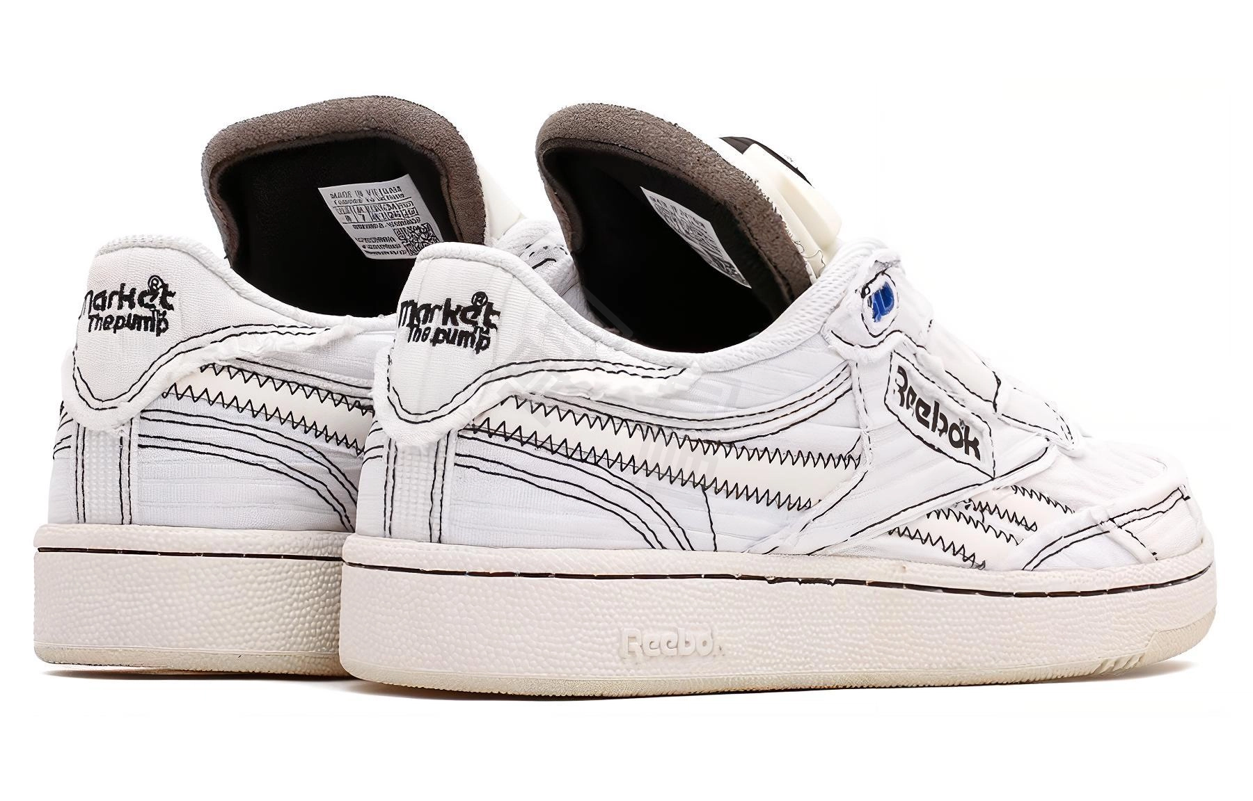 Market x Reebok Club C 85 PUMP