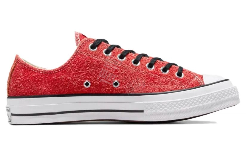Stussy x Converse Chuck 70 Ox Poppy Red