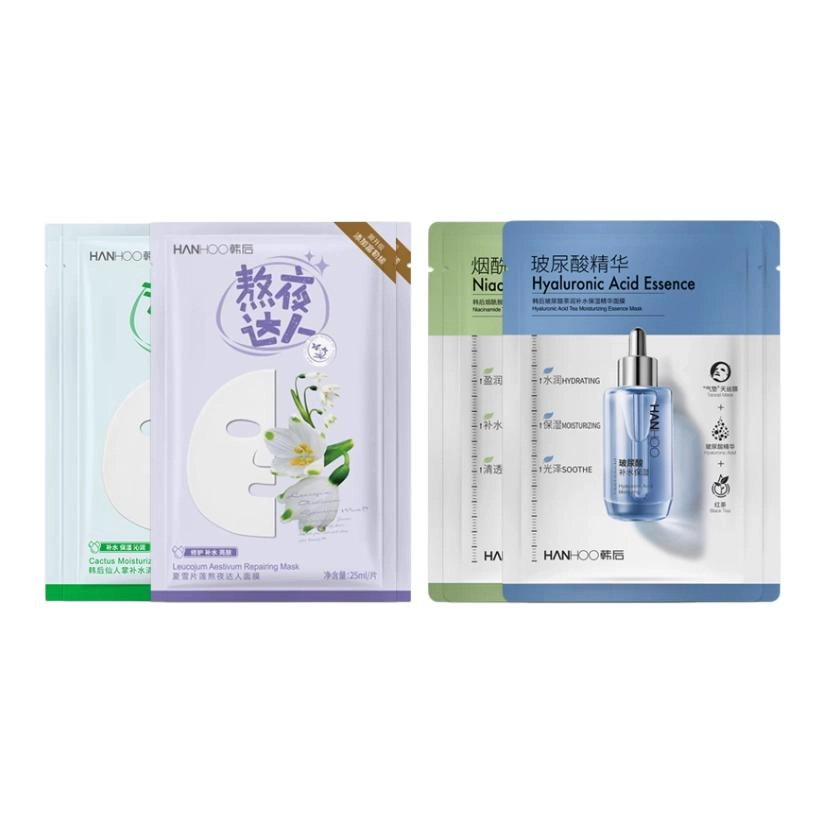韩后 仙人掌补水清润面膜 舒缓修护 多种肤质