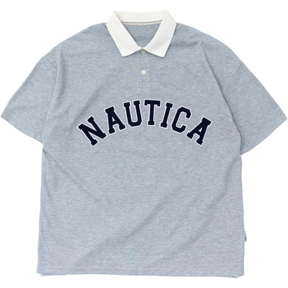nautica white sail Polo