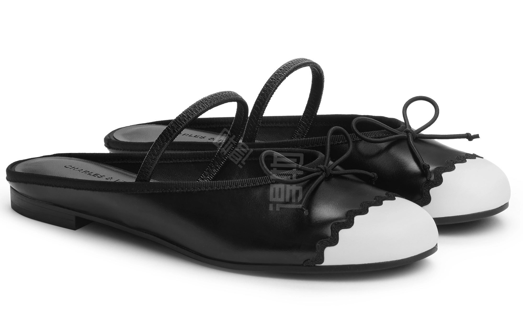 CHARLESKEITH ck 1.2cm CreamBlack