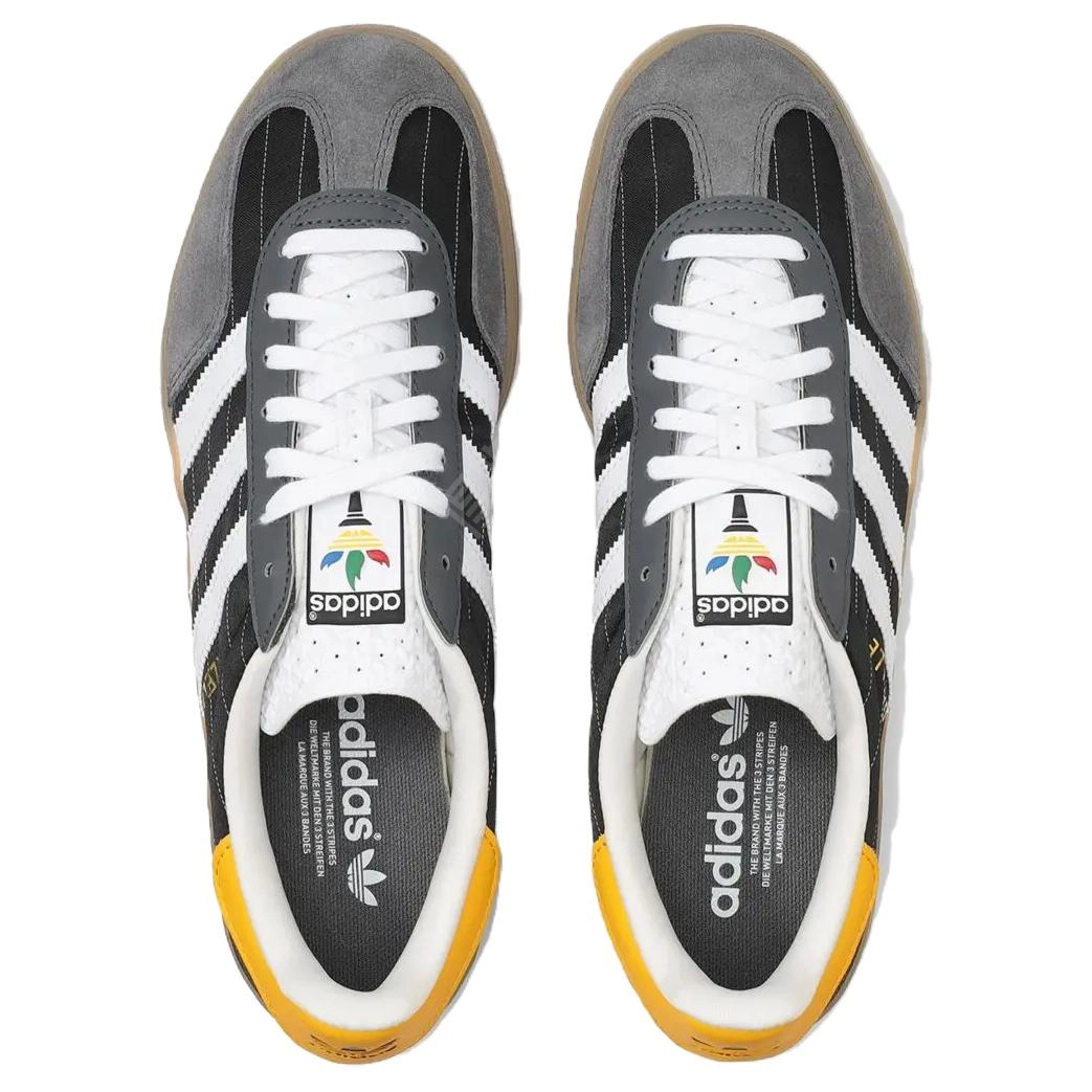 adidas originals GAZELLE INDOOR OlympicBlackWhiteGum