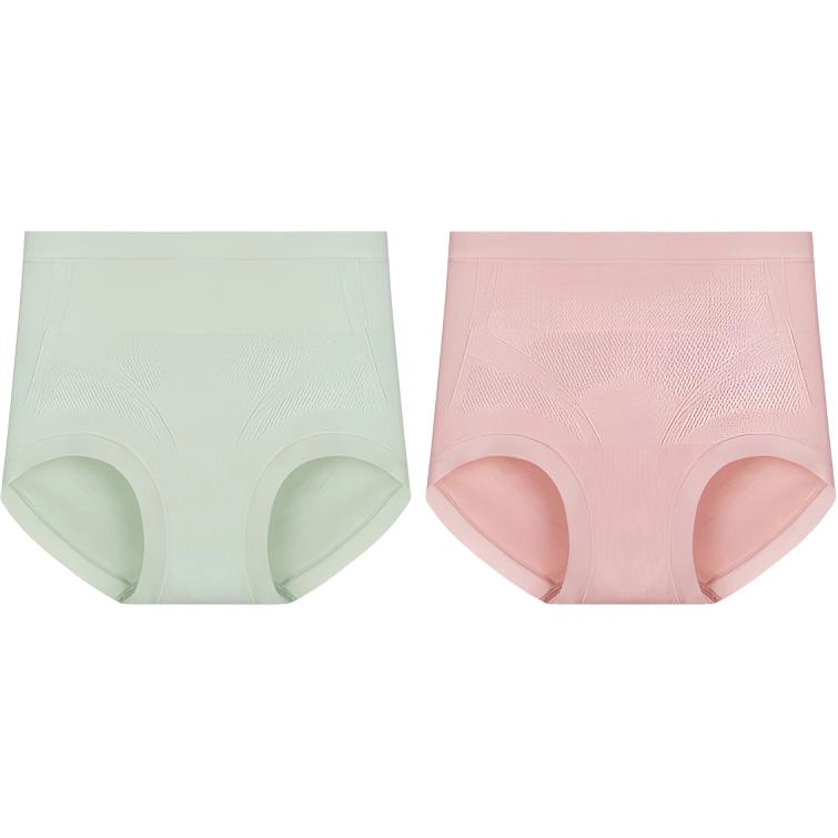 草本初色  抗菌高腰收腹收小肚子塑形提臀三角裤不夹臀舒适透气柔软内裤 女款