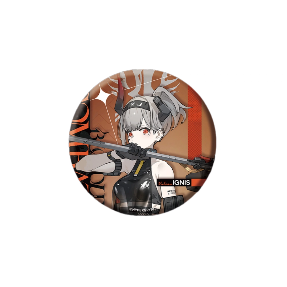 明日方舟 火神 露托 摩根 双闪 徽章