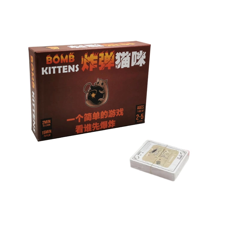 游卡桌游 炸弹猫咪中文版 休闲娱乐 聚会游玩 逻辑思维 桌游