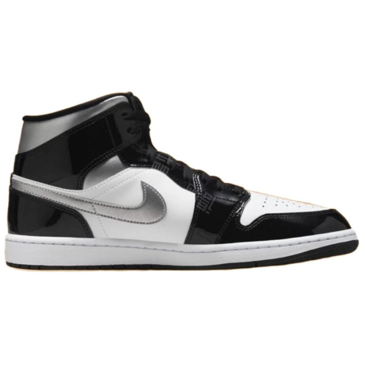 Jordan Air Jordan 1 Mid Black Patent