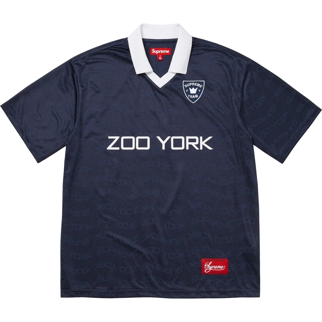 Supreme Zoo York SS25 WEEK17 Soccer Jersey logo