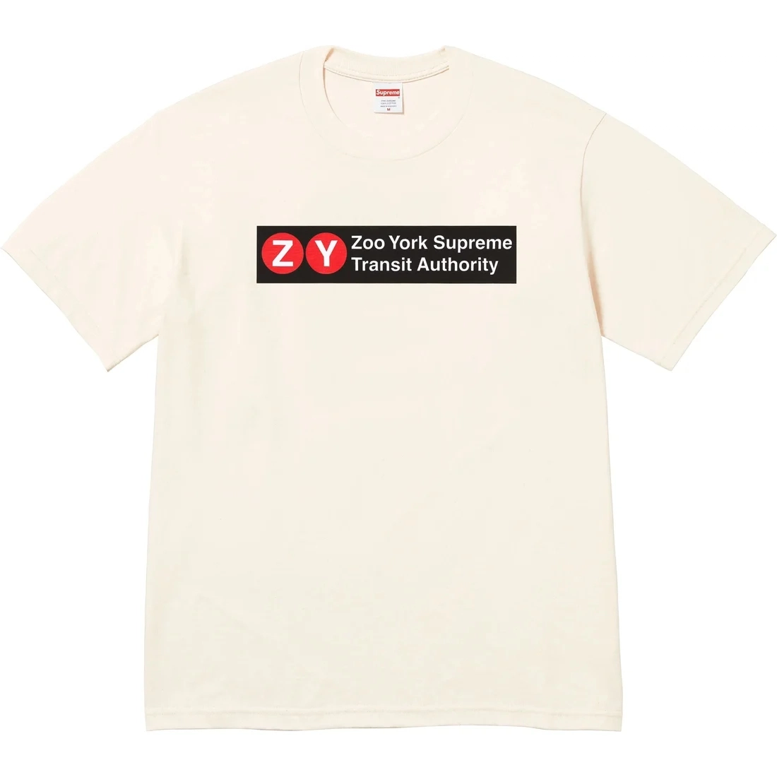 Supreme x Zoo York SS25 WEEK17 Transit Tee logoT