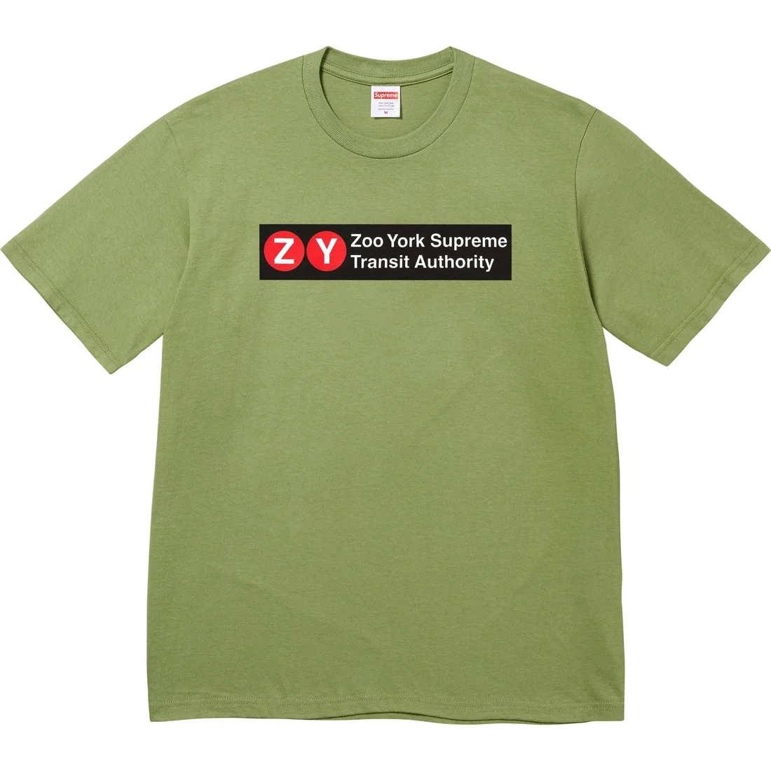 Supreme x Zoo York SS25 WEEK17 Transit Tee logoT
