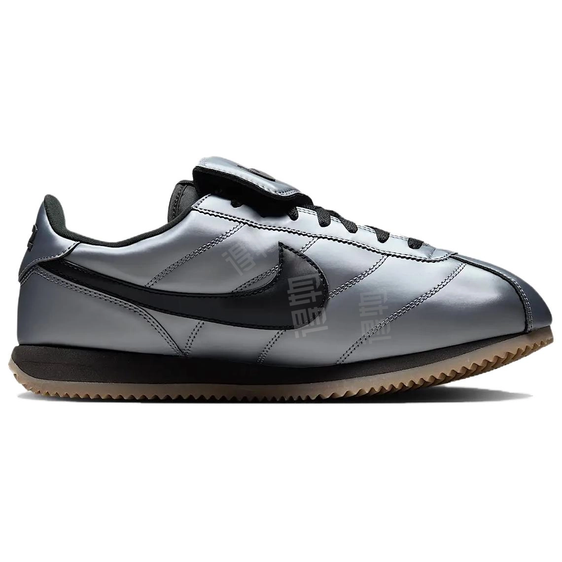 Nike Cortez LEATHER SE "Metallic Cool Grey Black"