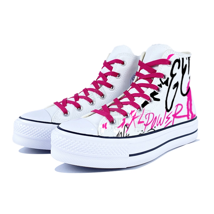 Converse Chuck Taylor All Star canvas platform high top Y2K