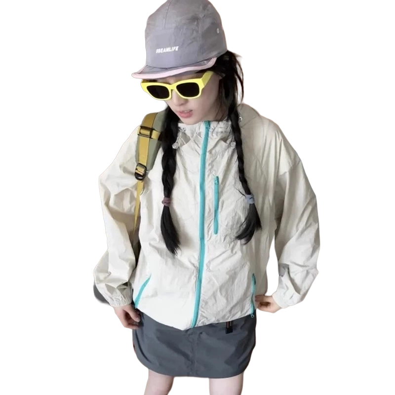 佑麟 多巴胺轻薄速干户外骑行服防晒服 男女同款