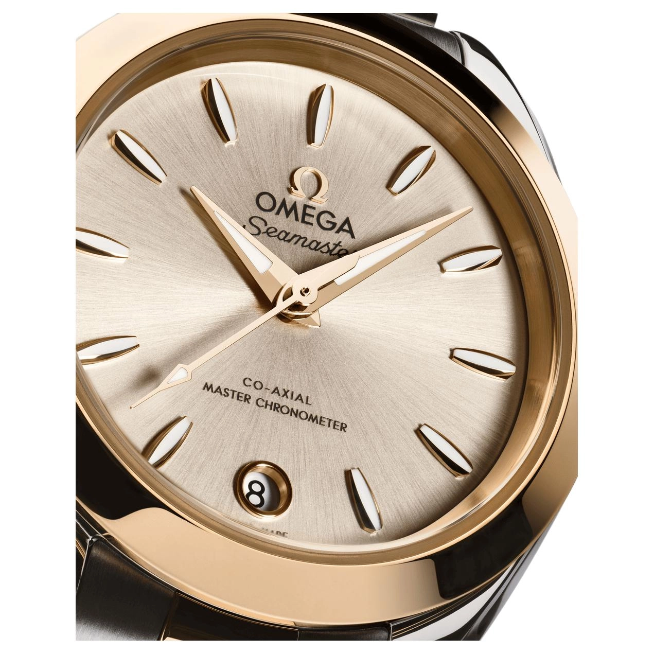 OMEGA AQUA TERRA 150 150 30mm Moonshine 18K