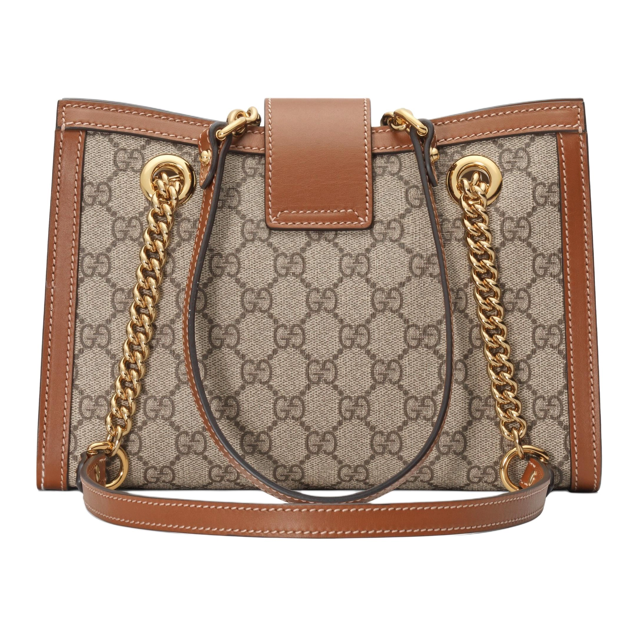 GUCCI Padlock Logo Tote