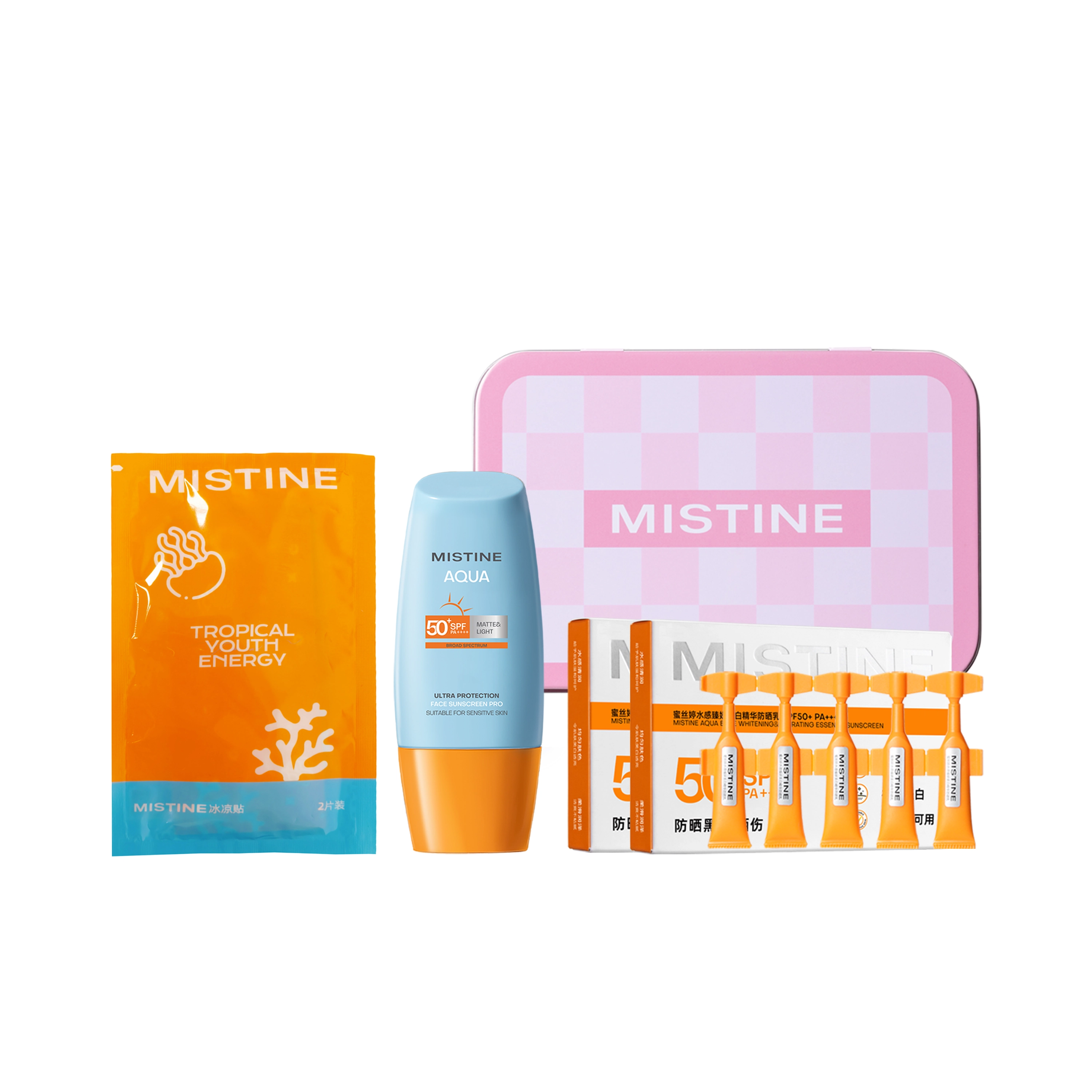 Mistine spf50+ PA++ 10ML40ML100ml