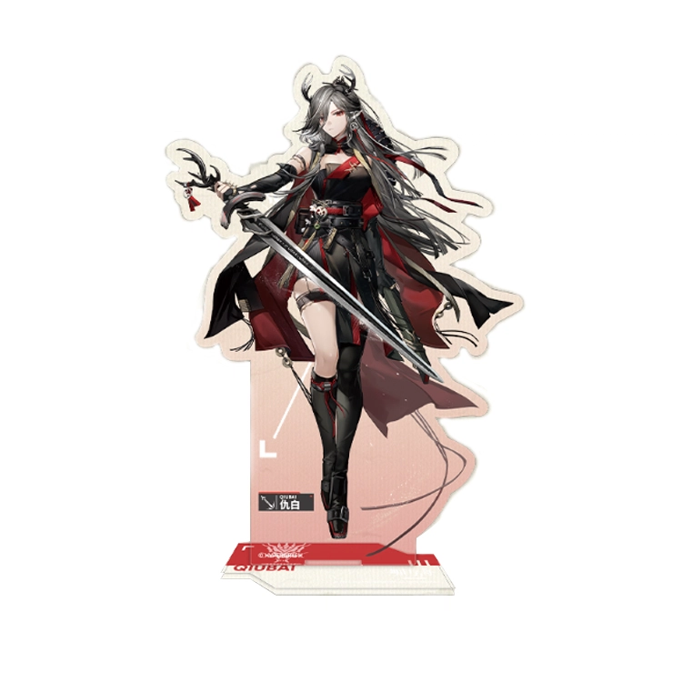 明日方舟 角色-仇白潮流炫酷  亚克力立牌