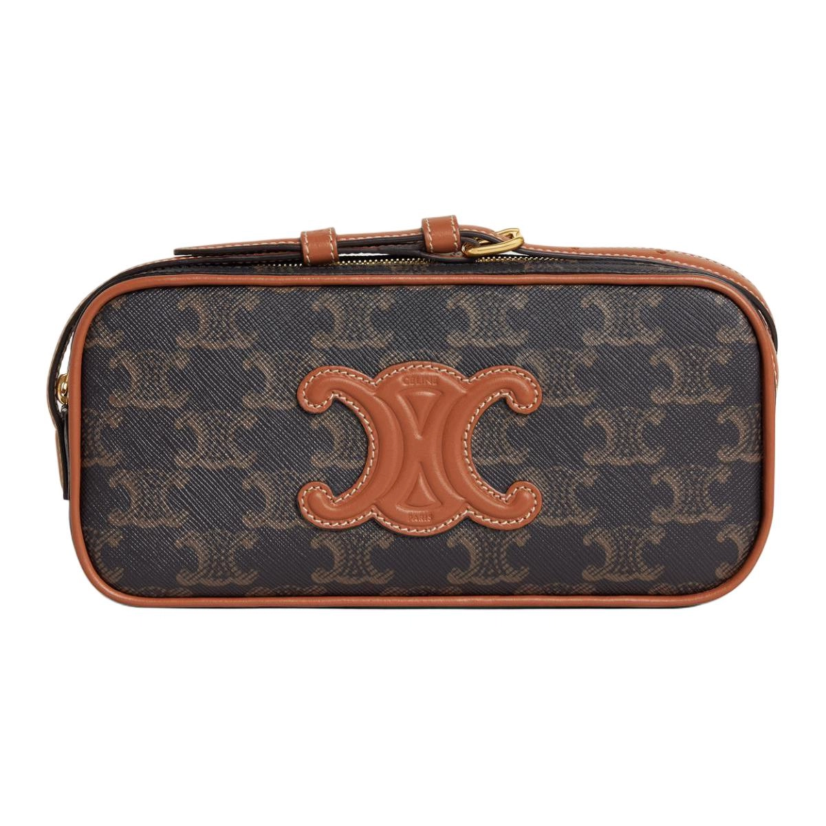 CELINE Cuir Triomphe Logo