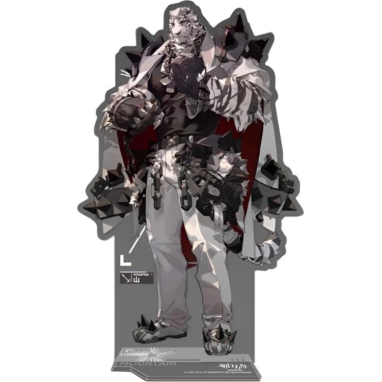 明日方舟 山 黑角色潮流  亚克力立牌