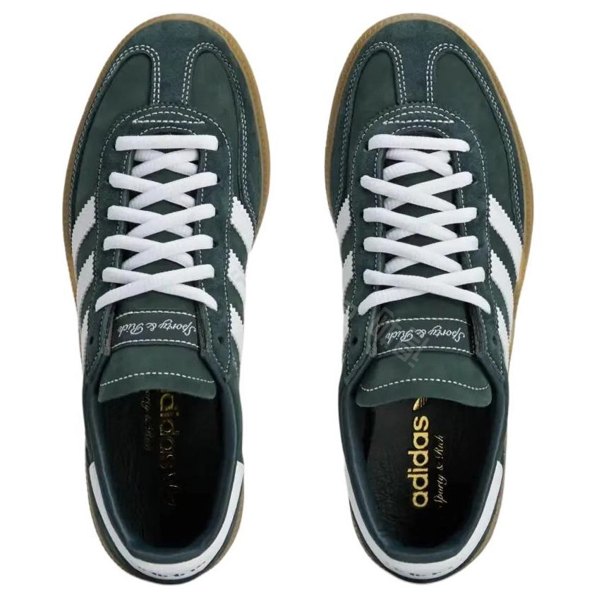 SPORTY RICH x adidas originals HANDBALL SPEZIAL Dark Green