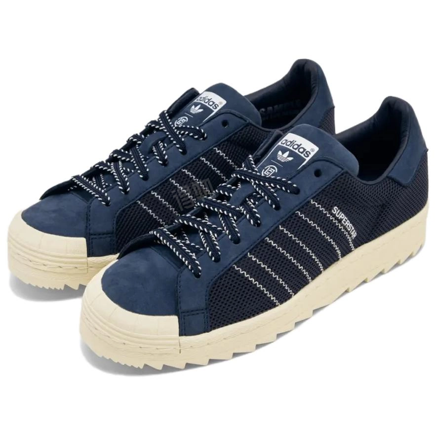 CLOT x adidas originals SUPERSTAR BREATHE NAVY