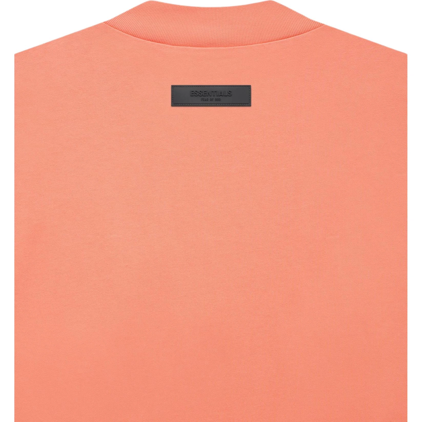 Fear of God Essentials FW22 Ss Tee Coral LogoT