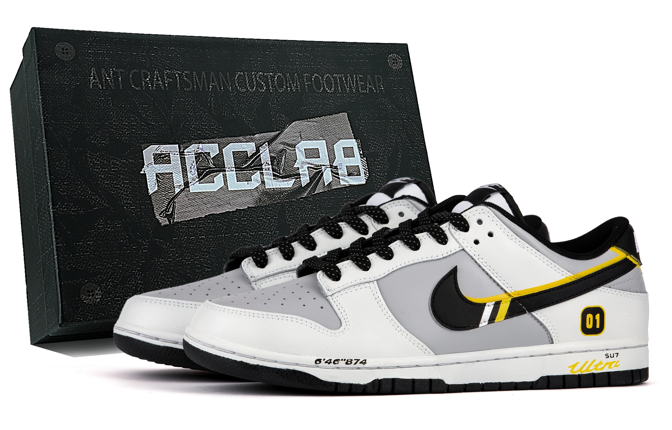 Nike Dunk Low Retro"Panda White Black" Ulra01
