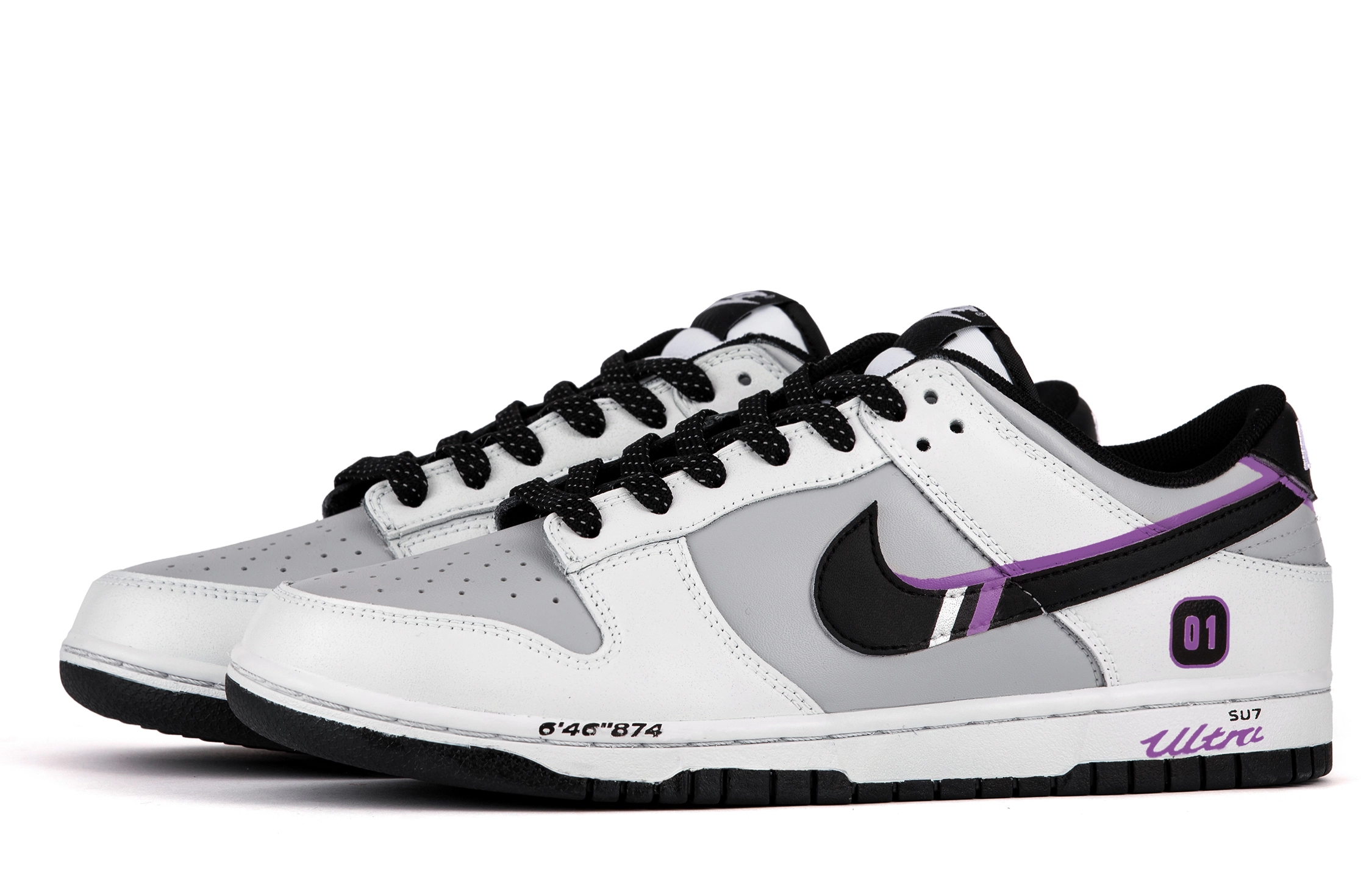Nike Dunk Low Retro"Panda White Black" Ulra01