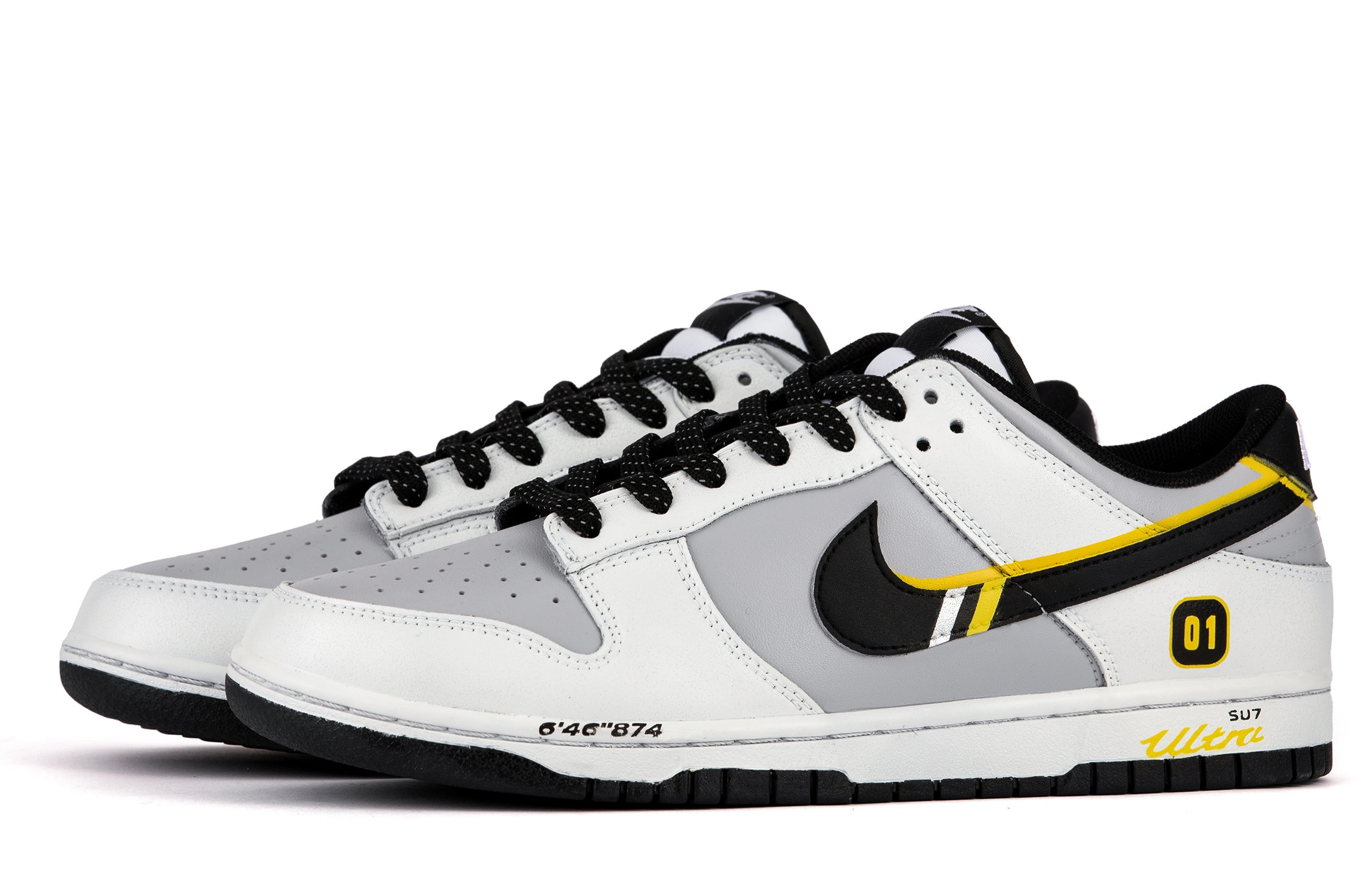 Nike Dunk Low Retro"Panda White Black" Ulra01