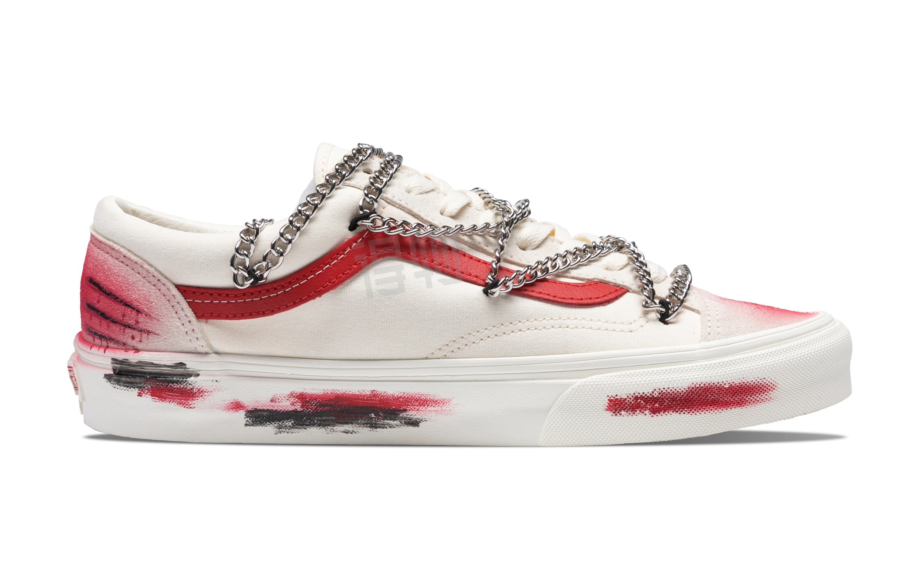 Vans Style 36 Marshmallow Racing Red 32day
