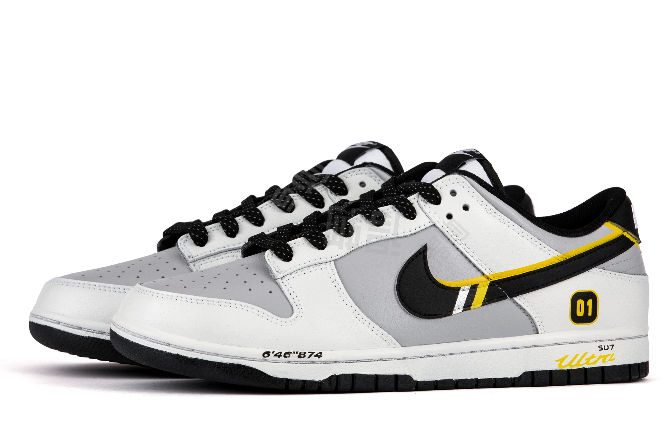 Nike Dunk Low Retro"Panda White Black" Ulra01