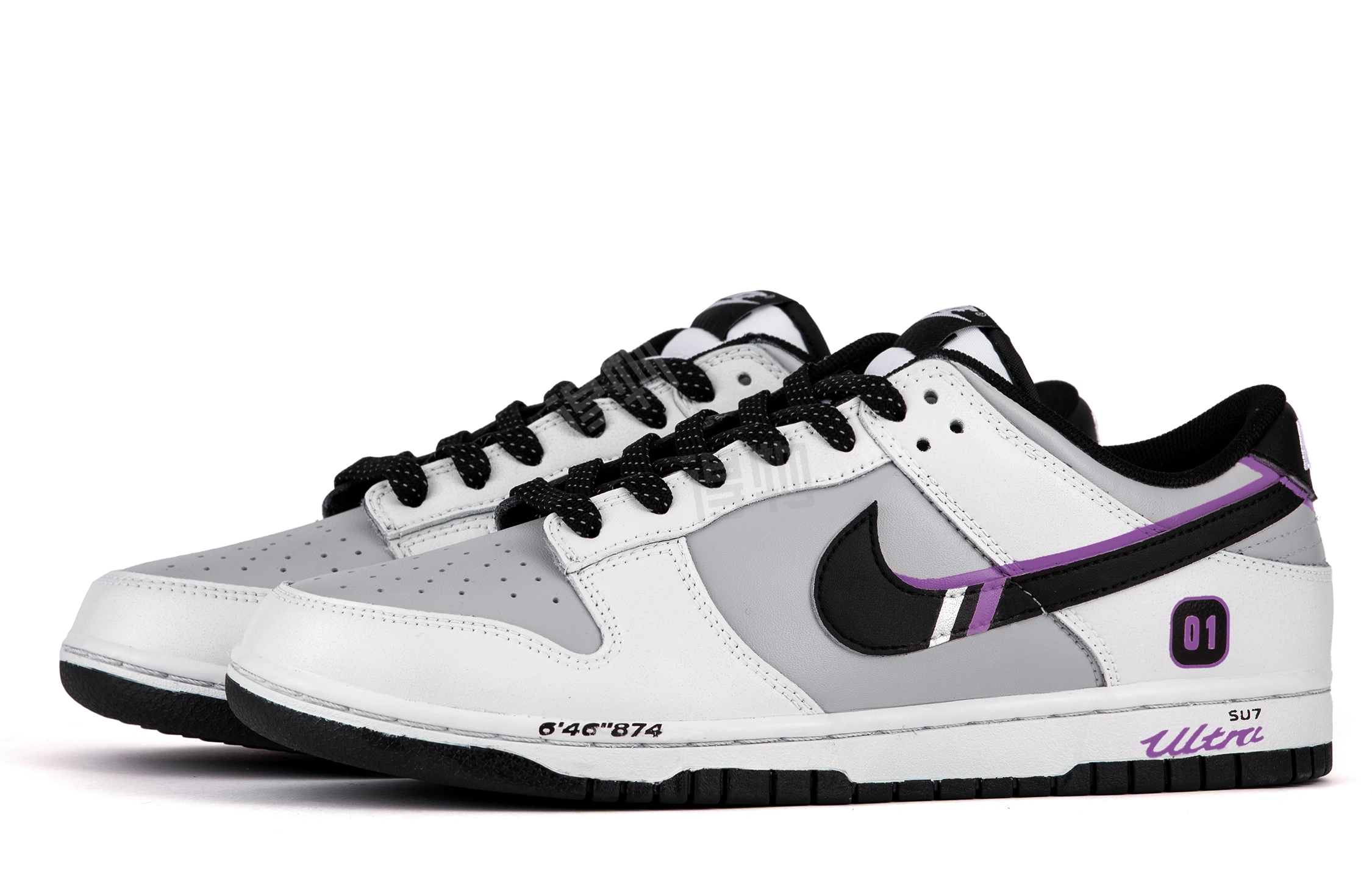 Nike Dunk Low Retro"Panda White Black" Ulra01