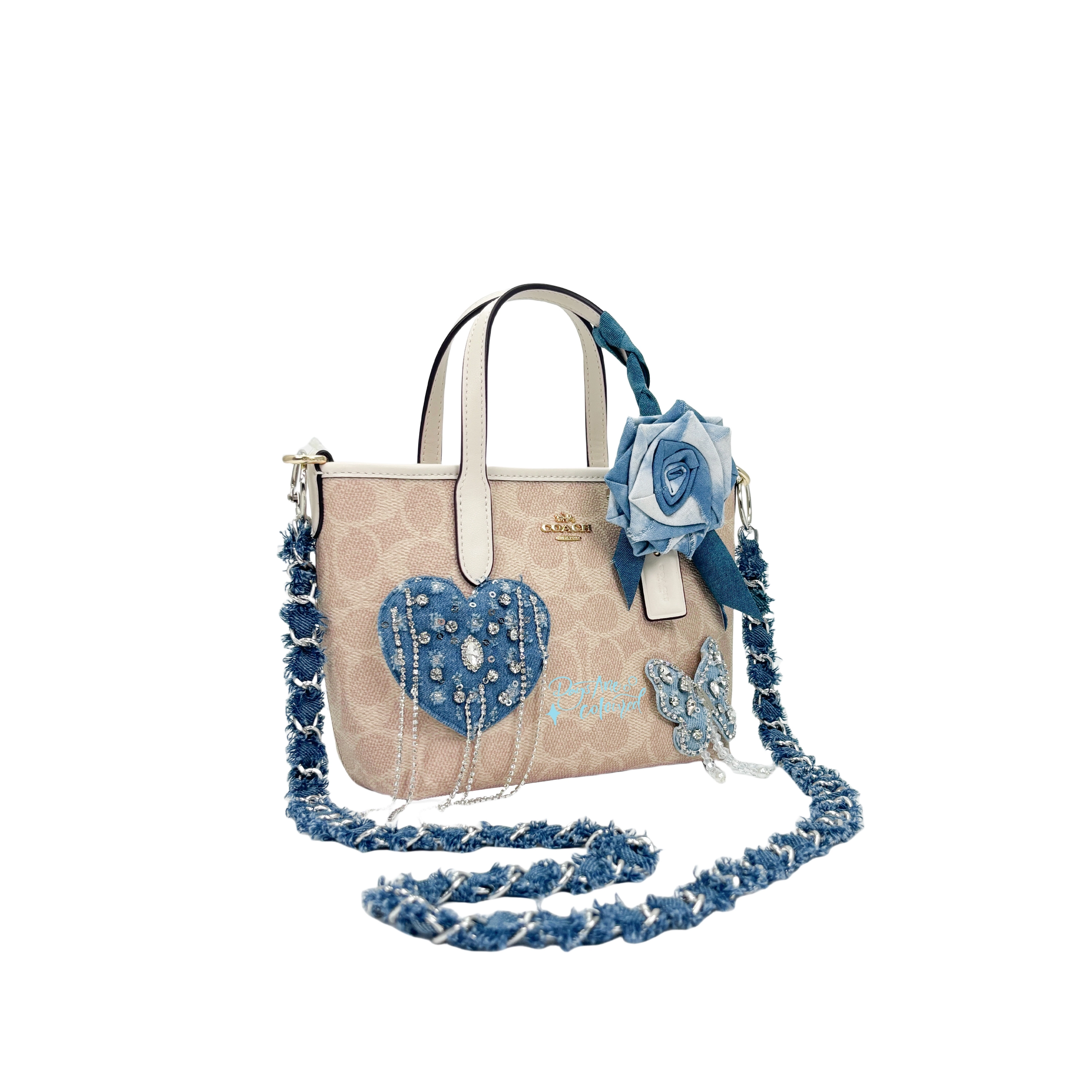 COACH City 15 Tote Lazy Cat