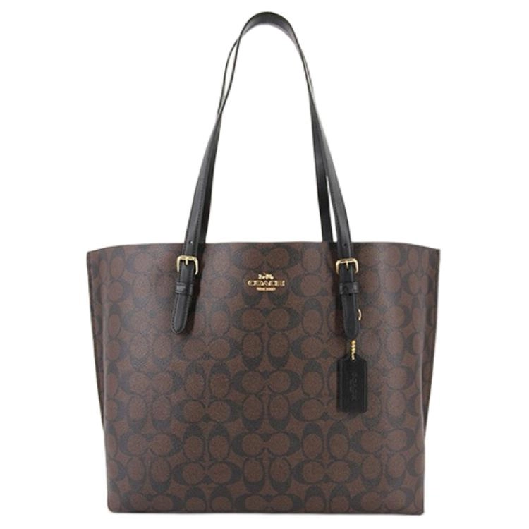 COACH Mollie 34 Logo Tote