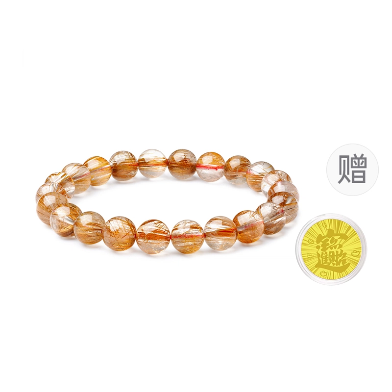 中鑫珠宝 福运相伴天然 黄水晶 手串 女款