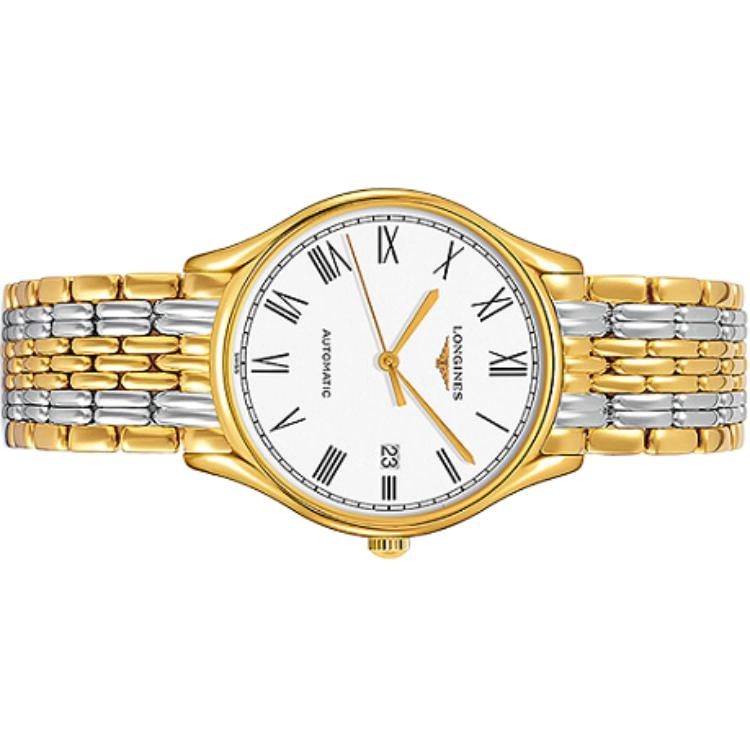 LONGINES 38.5mm PVD PVD L4.960.2.11.7